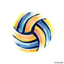 Volleyball Brush Background In 2021 Brush Background Vector Images Stock Images Free