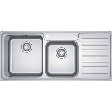 Available in double undermount configurations or as individual sinks. Franke Bcx621rhd Bcx621rhd Bell Inset Sink Double Bowl With Drainer Overall 1080mm Width Adelaide Appliance Gallery