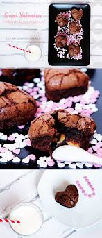 Saint Valentin Des Fondants Double Chocolat Pour L Elu E De Votre Coeur Alimentation Recettes Glacage Fondant Delicieux Desserts