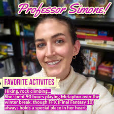 Meet Simone Downie, Professor of Game Design in the @isu.creativetech  School of Creative Technologies! Congratulations