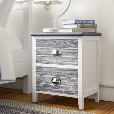 Beachcrest Home Worcester 2 Drawer Bedside Table Reviews Wayfair Co Uk