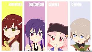 Gakkou Gurashi, Kurumi, Yuuri, Yuki, Anime, Miki, Girls, HD wallpaper |  Peakpx