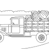 Dump trucks designed for public roads produce virtually all manufacturers of trucks. 1