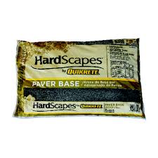 Paver base the pro's choice since 1936 preparation/placement: Quikrete Hardscapes Brown Paver Base 0 5 Cubic Feet 50 Pound Ace Hardware