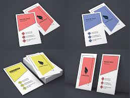 Business card design by logodentity. Simple Business Card Design Template Free On Behance