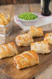 I sprinkled some nigella seeds on top, but to be honest, that was really more for appearance. Homemade Sausage Rolls