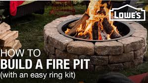 20 diy fire pit plans. How To Build A Fire Pit Ring