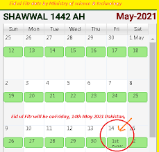 The festival remembers when ibrahim. Eid Ul Fitr 2021 Date And Holidays Pakistan When Will Be Eid Ul Fitr Tells Science And Technology Calendar Fusionstories