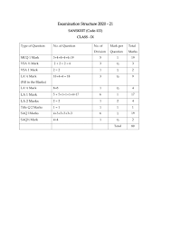 Check spelling or type a new query. Class 9 Sanskrit Syllabus 2020 21