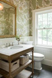20 Incredible Powder Room Ideas With Beadboard Powder Room Design Beautiful Bathrooms Powder Room Wallpaper