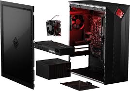 The smaller omen has a bright display, great audio and the same attractive design as its larger counterpart. Best Buy Omen Obelisk Gaming Desktop Intel Core I7 8700 16gb Memory Nvidia Rtx 2080 2tb Hdd 256gb Ssd Hp Finish In Shadow Black 875 0024
