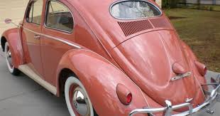 Image result for Coral Red 1950 Beetle