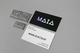 The re/max collection solid blue with foil. Foil Stamped Business Cards On Behance