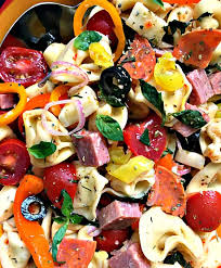 Check spelling or type a new query. Italian Pasta Salad With Tortellini And Homemade Dressing A Gouda Life