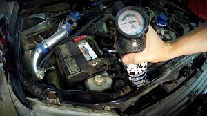 The common reason behind your car's air conditioner blowing hot air could either be a bad compressor or a coolant leakage. How To Fix Your Car S Ac When It S Not Blowing Cold Recharging With R134a Youtube