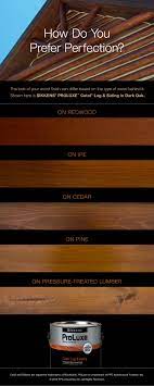 Stain enhances and preserves wood's allure with a protective barrier, while deepening its color and highlighting or concealing its grain and texture. Wood Stains Exterior Stain Colors Staining Deck Deck Stain Colors