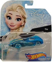 Buy elsa hot wheels Clearance Hot Wheels Disney Series 1 Diecast Character  Car NEW