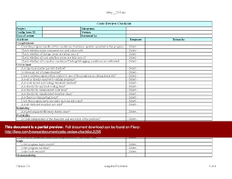 Code Review Checklist Template Seven Top Risks Of Attending Code Review Checklist Template In 2020 Checklist Template Coding Checklist