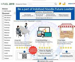 Lowongan kerja pt indofood cbp sukses makmur tbk juli 2021. Pt Indofood Cbp Sukses Makmur Tbk Noodles Division I Fuel Indofood Noodle Future Leader Icbp March 2019 Lowongan Kerja Terbaru April 2020 Bumn Cpns 2020