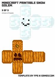 Bügelperlen vorlagen zum ausdrucken würfel basteln bastelei minecraft blöcke minecraft ideen minecraft zeichnungen. Large Minecraft Printable Snow Golem Fpsxgames Minecraft Printables Minecraft Crafts Minecraft