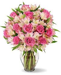 Benchmark Bouquets Charming Roses And Alstroemeria With Https Www Amaz Beautiful Rose Flowers Beautiful Bouquet Of Flowers Beautiful Flower Arrangements