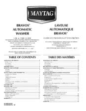 View and download maytag centennial use and care manual online. Maytag Bravos Mvwb300w Manuals Manualslib