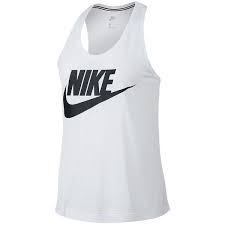 Black And White Tank Top Nike Women S Essential Jersey Tank 35 Liked On Polyvore Featuring Tops Navy Nike Jersey Scoo Black Nike Shirt Black And White Shirt Nike Workout Shirts