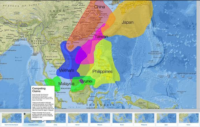 Competing Claims in the South China Sea – National Geographic Education Blog