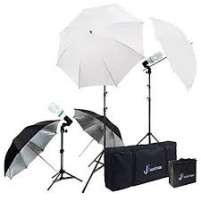 Julius Studio Photography Video Studio Portrait Lighting Kit White Black Umbrella Reflector Continuous Bulb Socket With Umbrella Insert Light Stand Tripod Carry Bag Photo Studio Jsag284 Walmart Com Walmart Com