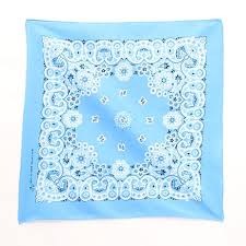 Light Blue Bandana Gebo S