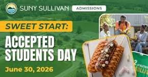 Sweet Start: Accepted Students Day at SUNY Sullivan