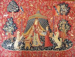 Grösse 80x150 120x170 160x230 schadstoffgeprüft ökotex 100 pflegeleicht / fussbodenheizung geeignet. Wandteppich Die Dame Und Das Einhorn A Mon Seul Desire Almerlin