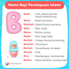 Sebab itu proses memilih nama anak perempuan amat menarik untuk ibu bapa. 260 Nama Bayi Perempuan Islami Dan Artinya Untuk Buah Hati Anda Theasianparent Indonesia