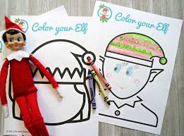 Elf on the shelf coloring page elegant free printable elf. Christmas Elf Coloring Sheets My Life And Kids