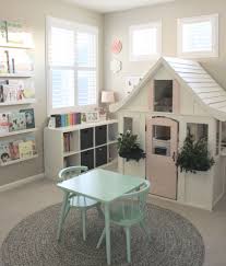 Red and white table decorations. Have You Seen Those Amazingly Made Over Playhouses On Your Screen Lately You Know The Ones That Are Nicer Than Your Playroom Design Girl Room Toy Room Decor