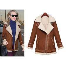 Très bon état daim velours roux 2 poches externes doublé. Manteau Femme En Daim Cdiscount