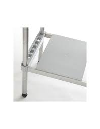 Scopri i modelli disponibili in varie dimensioni e combinazioni con possibilità di accessoriamento con ruote. Scaffale In Acciaio Inox Con Ripiani In Polietilene Cm 150x40x180h Profondita Cm 40 Altezza Totale Cm 180 Scaffali Con Mon
