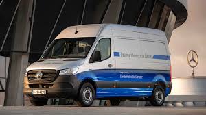 The van that goes the extra mile. Mercedes Benz Esprinter Debuts As Electric Cargo Hauler