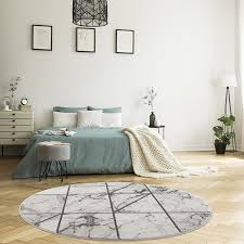 Den richtigen teppich auszuwählen ist oft gar nicht so einfach, denn je nach farbe, muster und struktur beeinflussen teppiche die atmosphäre des. Teppich Wohnzimmer Beige Grau Kurzflor Fliesenoptik Myshop24