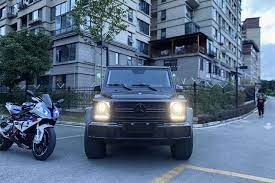 奔驰大g改色黑武士 硬汉气场就是不一般 懂车帝 vehicles