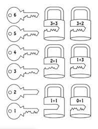 Editors of consumer guide jigsaw puzzles are al. Lock Key Addition Puzzles Math Activities Preschool Elementary Math Classroom Preschool Learning Activities