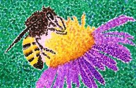 Pointillism Watercolor Painting Painting Tutorial Abstract Dot Art Painting Pointillism