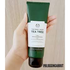 This is the only face wash i have ever used that gave me actual results. Review The Body Shop Tea Tree 3 In 1 Wash Scrub Mask