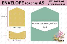 Download Envelope Template Svg Printable Pdf Diy Digital 115344 Card Making Design Bundles SVG, PNG, EPS, DXF File