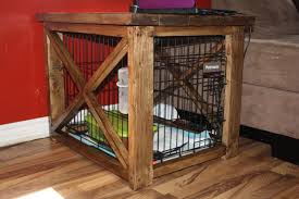 It was a tight fit for them as chloe got older but they still had to snuggle. Dog Kennel Furniture Ideas On Foter