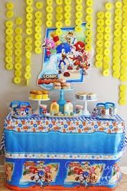 Sonic The Hedgehog Birthday Party Ideas Sonic Birthday Parties Sonic Birthday Hedgehog Birthday