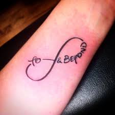 Infinity and beyond tattoo designs can be done in numerous shapes and sizes. Pin By Gleice Kelem On Love Infinity Tattoo Tattoos Bff Tattoos