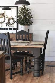 Pin By Sandy Cooper Johns On Refinishing Furniture In 2021 Farmhouse Dining Rooms Decor Dining Room Makeover Christmas Dining Room