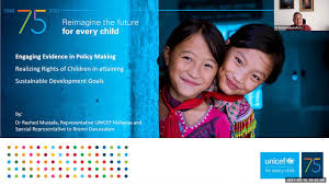 Yes, please go ahead to call unicef malaysia at 1300880010 to confirm. Working Local Thinking Global With Dr Rashed Mustafa Sarwar Unicef Youtube
