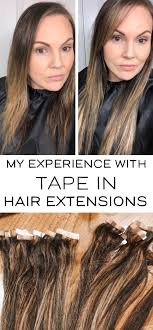 Also, you can sprinkle some of the cornflour on there to remove. Tape In Hair Extensions My Experience Review Beauty